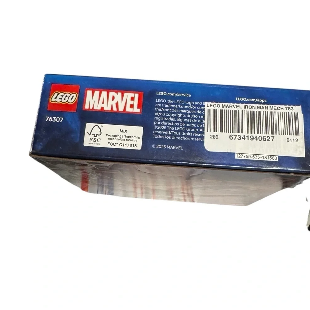LEGO Marvel Avengers Iron Man Mech vs Ultron 76307 Building Set 101 Pcs NEW